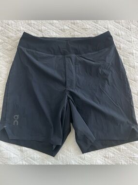 On Running Men's Black Performance Running Shorts